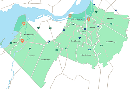 Patrimoine nature map