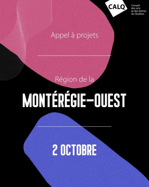 Appel Entente Monteregie Ouest 2025 IG
