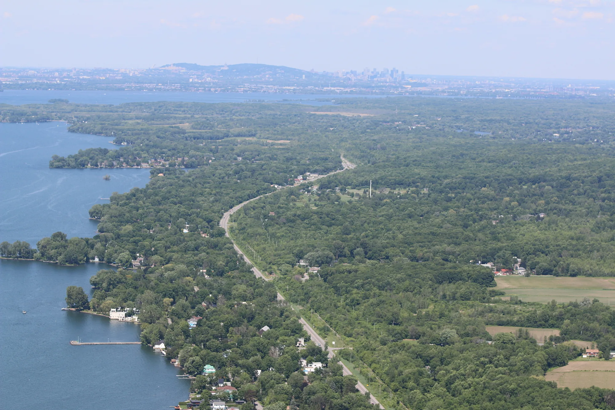 Territoire vue aerienne plan climat