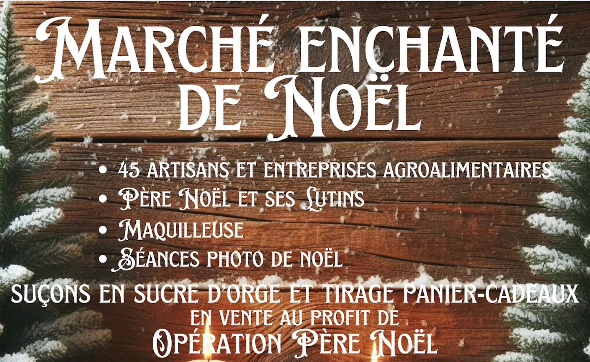 Activite marche noel enchante la prairie