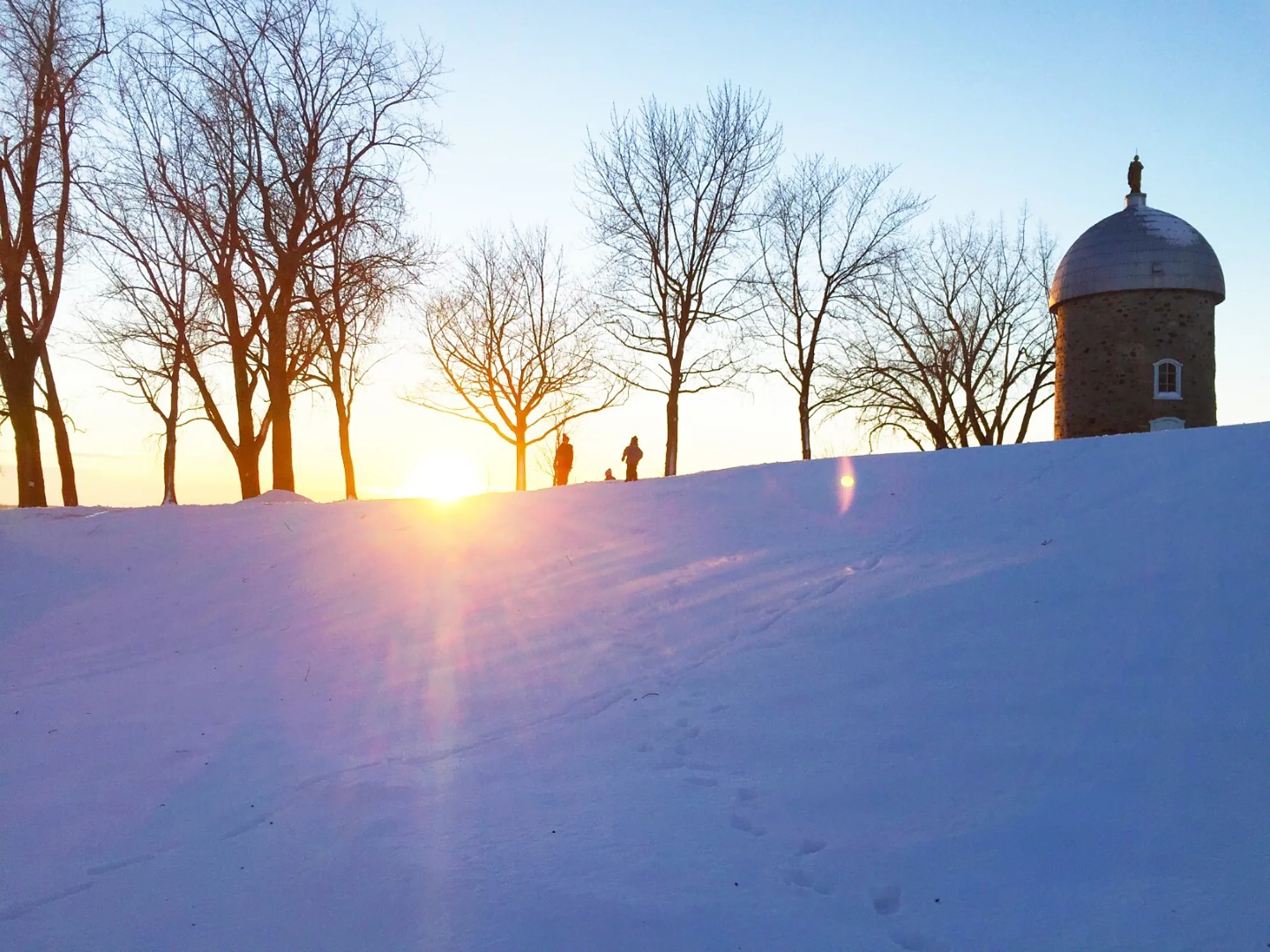 Saison hivernale sur lîle Saint Bernard Héritage Saint Bernard Large