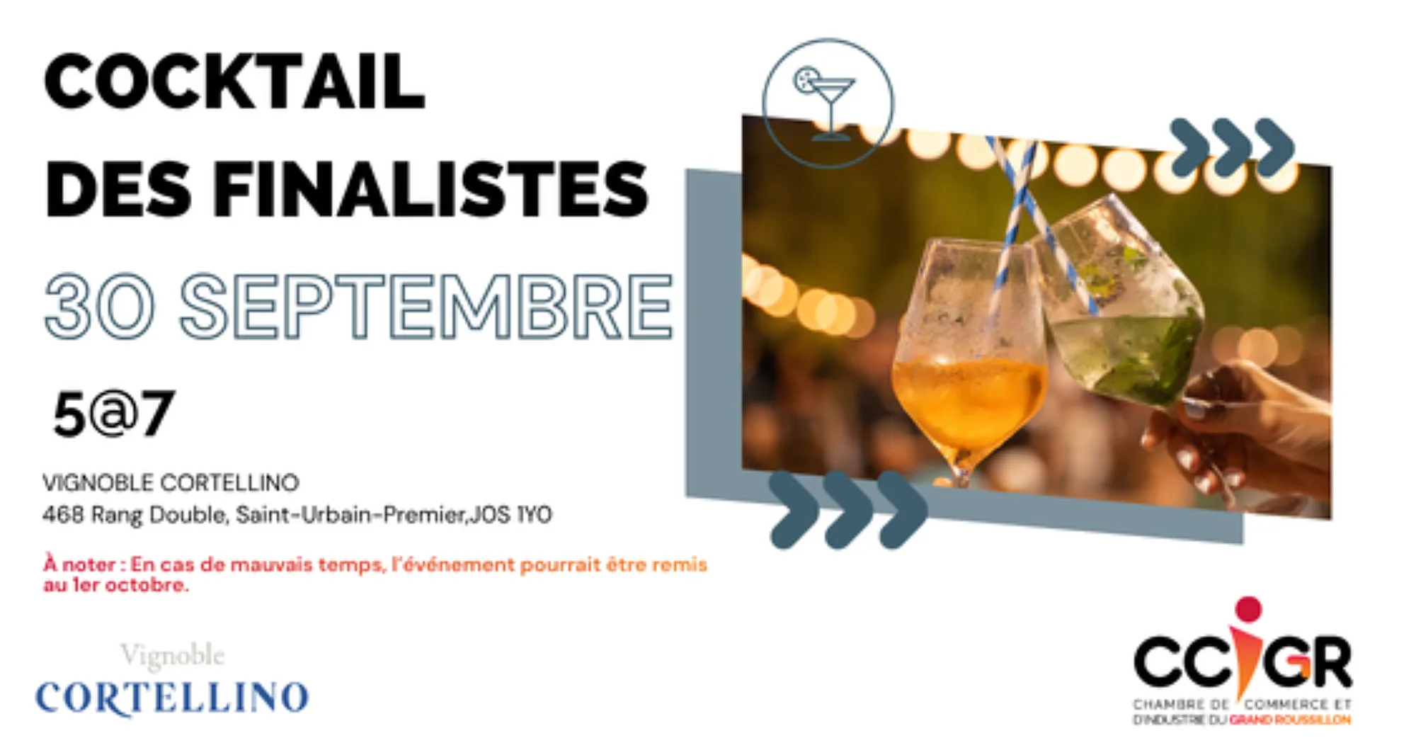 Cocktail finalistes 30 sept