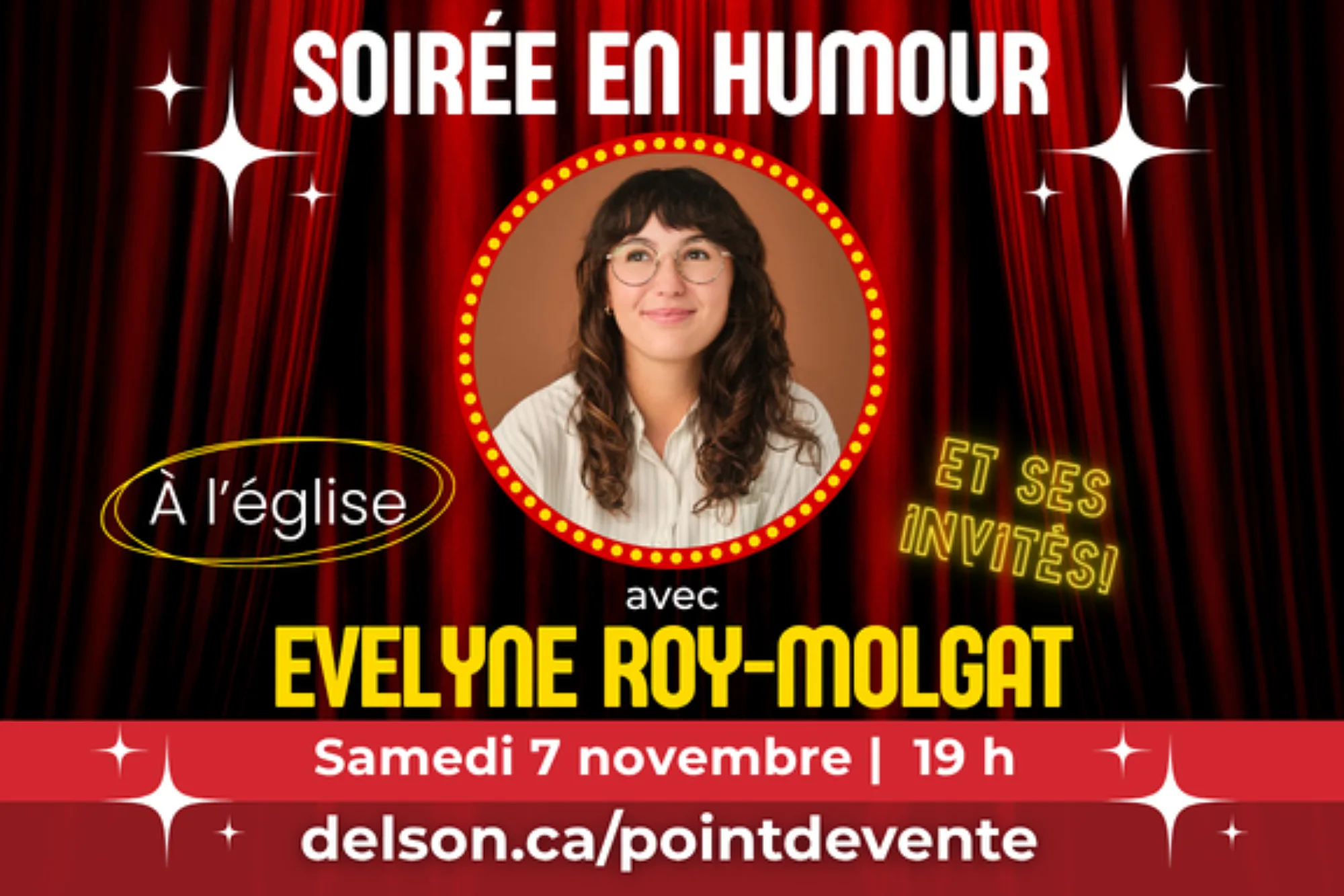PMV Soirée humour Evelyne Roy Molgat 2026 1