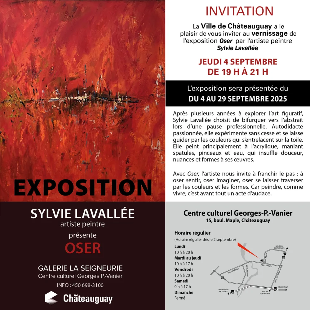 Vernissage Sylvie Lavallée