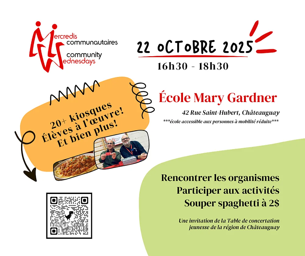Publicité Mercredis communautaires Français