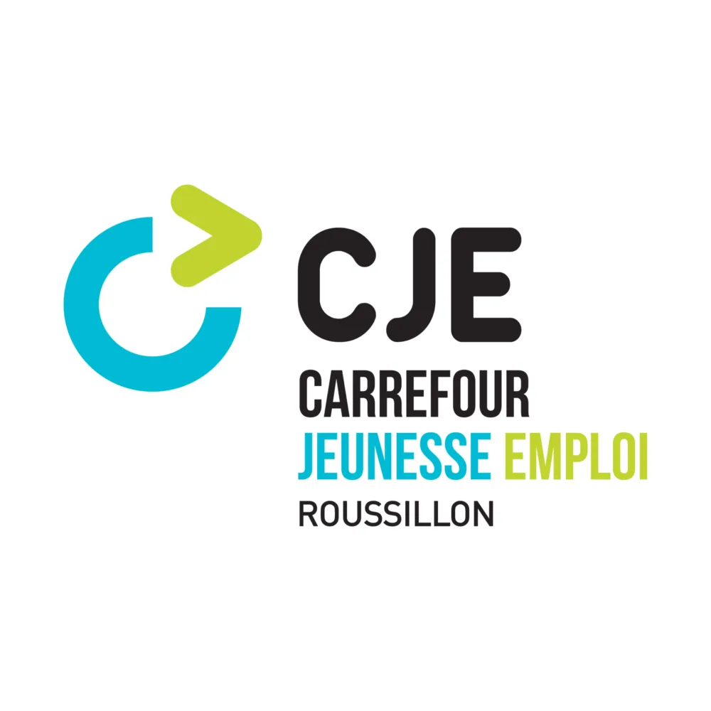 Logo CJE Roussillon Vertical Couleur