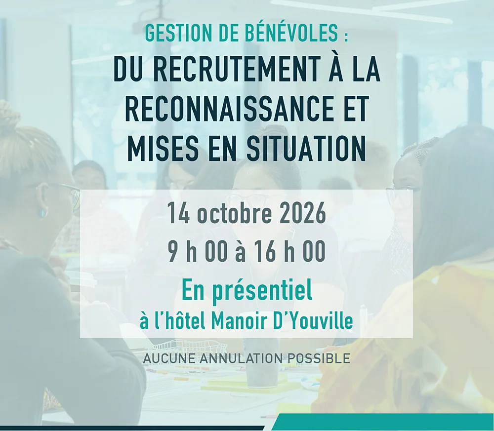 5 Gestion de benevoles
