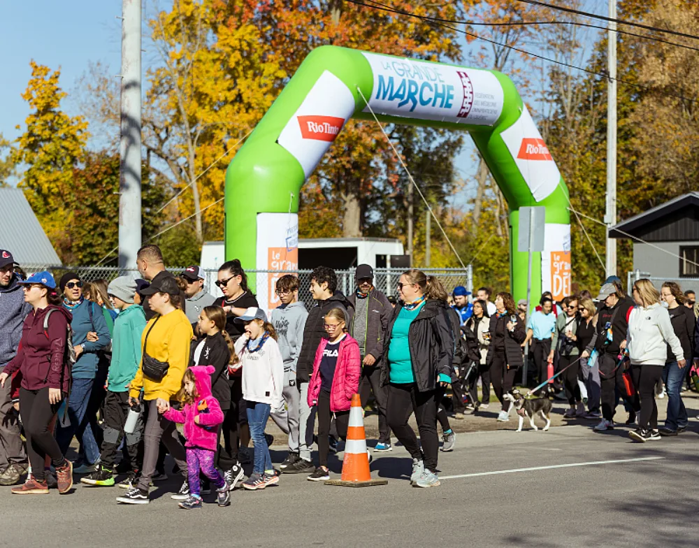 La Grande marche Châteauguay Mercier