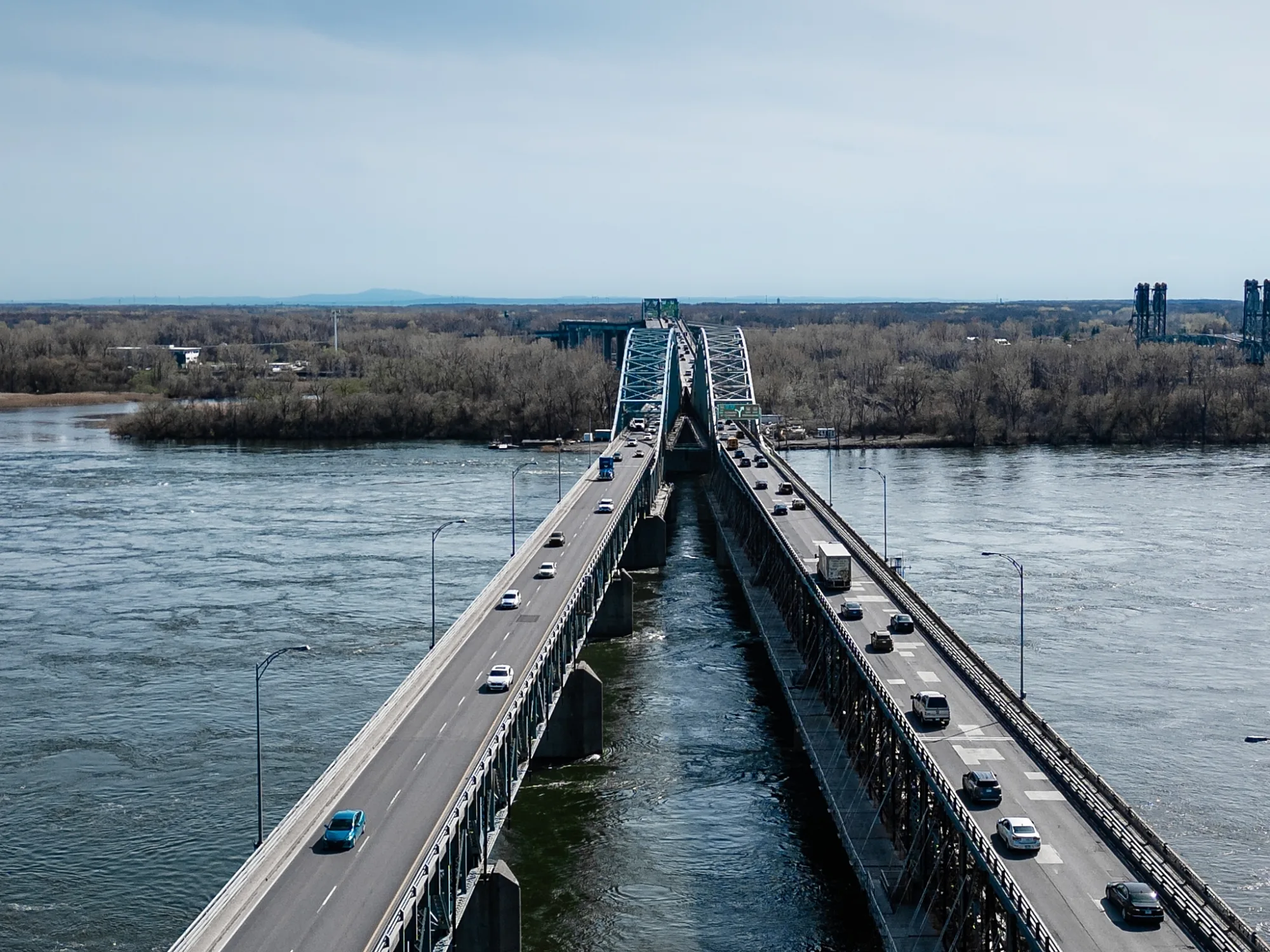 Pont mercier libre de droits