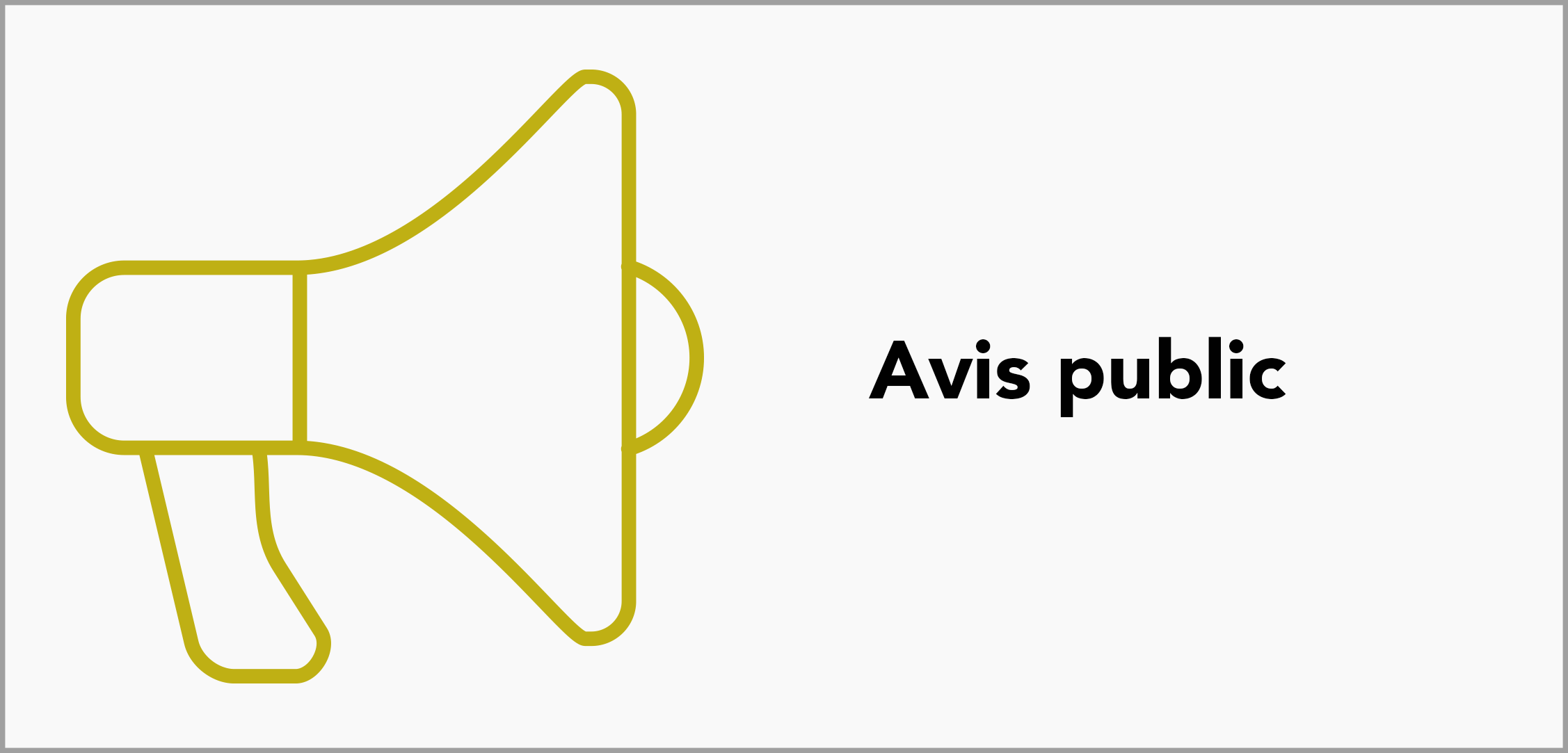 AVIS PUBLIC – VENTE D’IMMEUBLE POUR NON-PAIEMENT DE TAXES