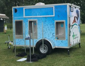 Station mobile d'eau potable